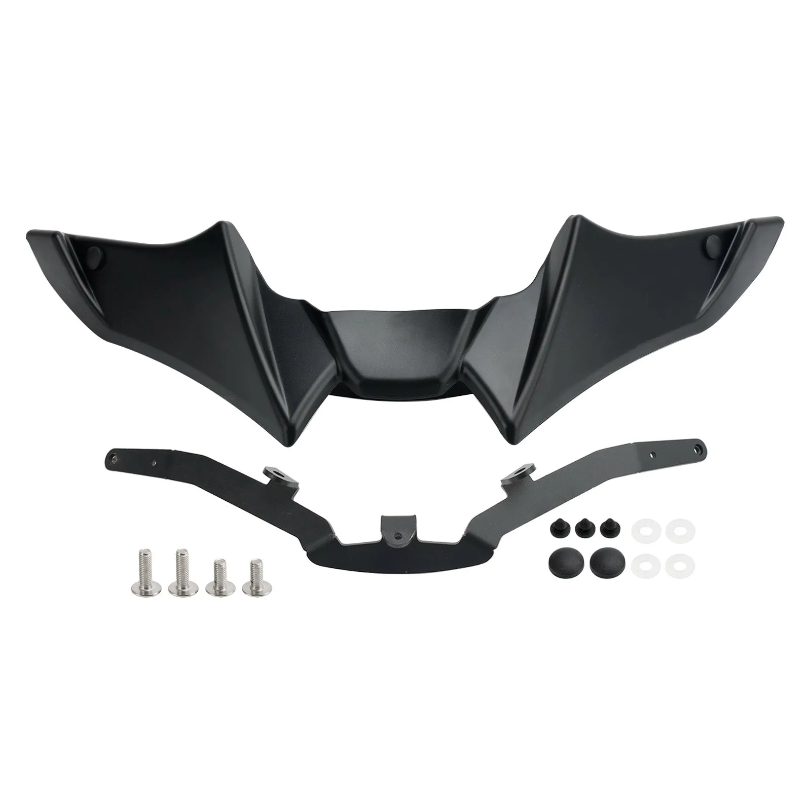 YAMAHA MT-09 MT09 2021-2023 Alerón de cubierta de cono de nariz y labio de pico de guardabarros delantero