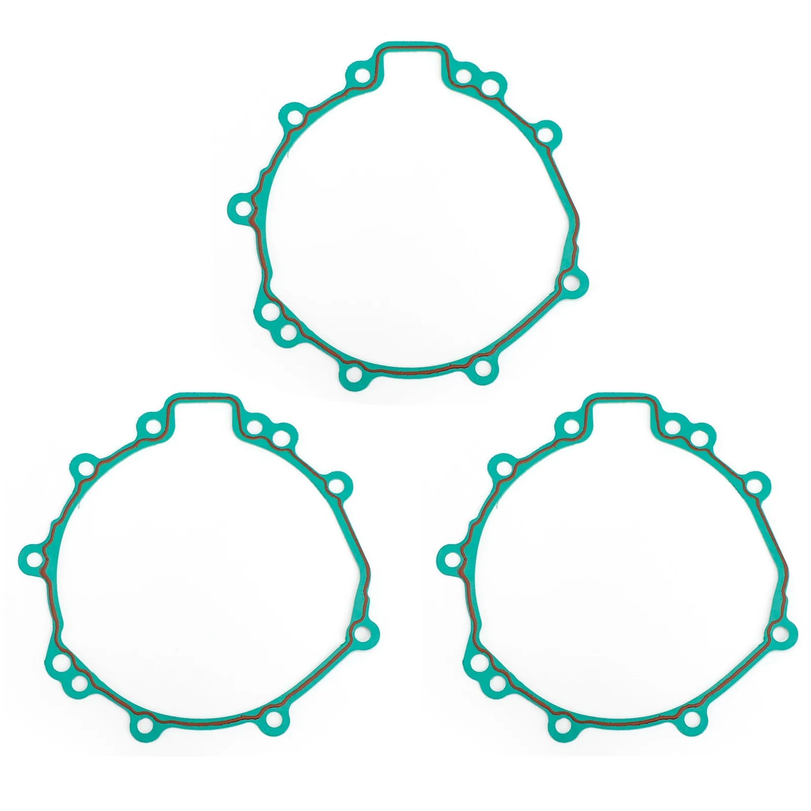 3 Junta del cárter del alternador del motor para Kawasaki Ninja ZX-6R ZX600 ZX636 07-2022