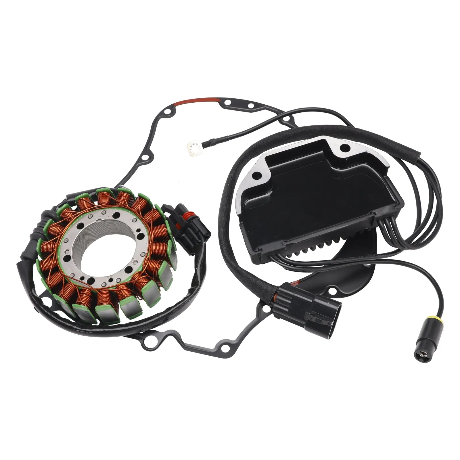 2007 VRSCDX 1HHZ VRSCDX Night Rod Generador especial Estator Regulador Rectificador y junta