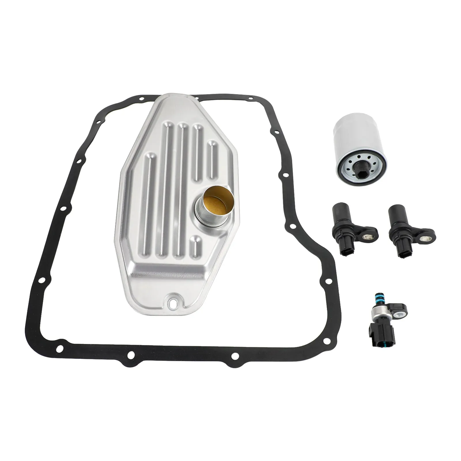 2002-2014 Jeep Cherokee 45RFE 545RFE 68RFE Conjunto de sensor de transmisión con kit de filtro 4WD Pan Junta