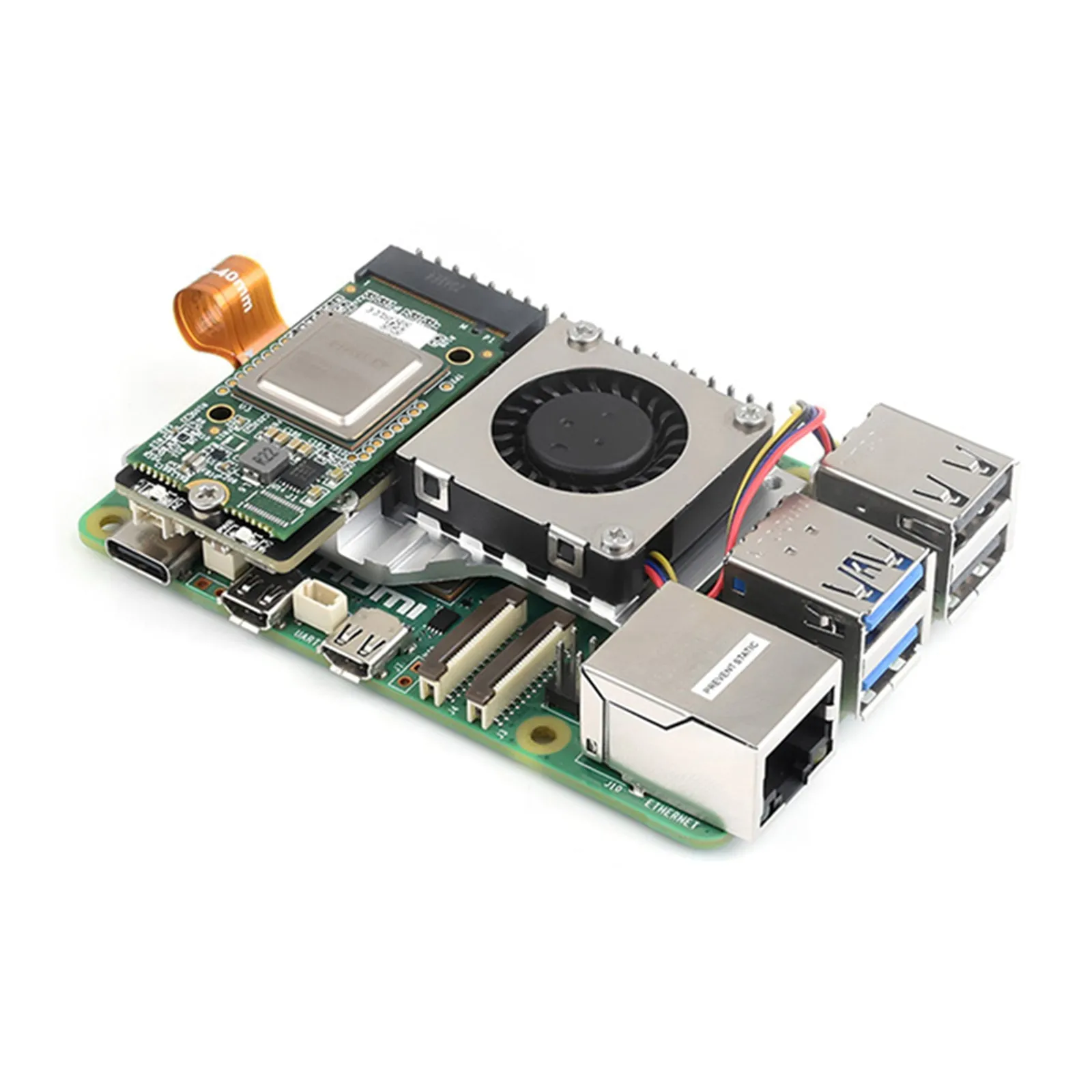 Adaptador Raspberry Pi 5 PCIe a M.2 5/5B, tarjeta de expansión, protocolo de disco duro Nvme