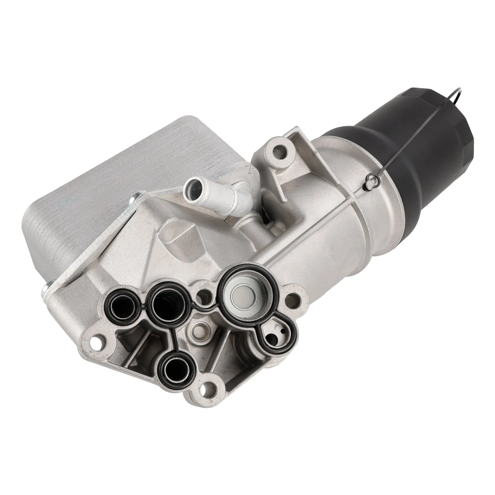 Actualización de la carcasa del filtro de refrigerador de aceite para Volkswagen Passat 5L 5 Cilindros 2012-2014 07K115397D 07K115397A