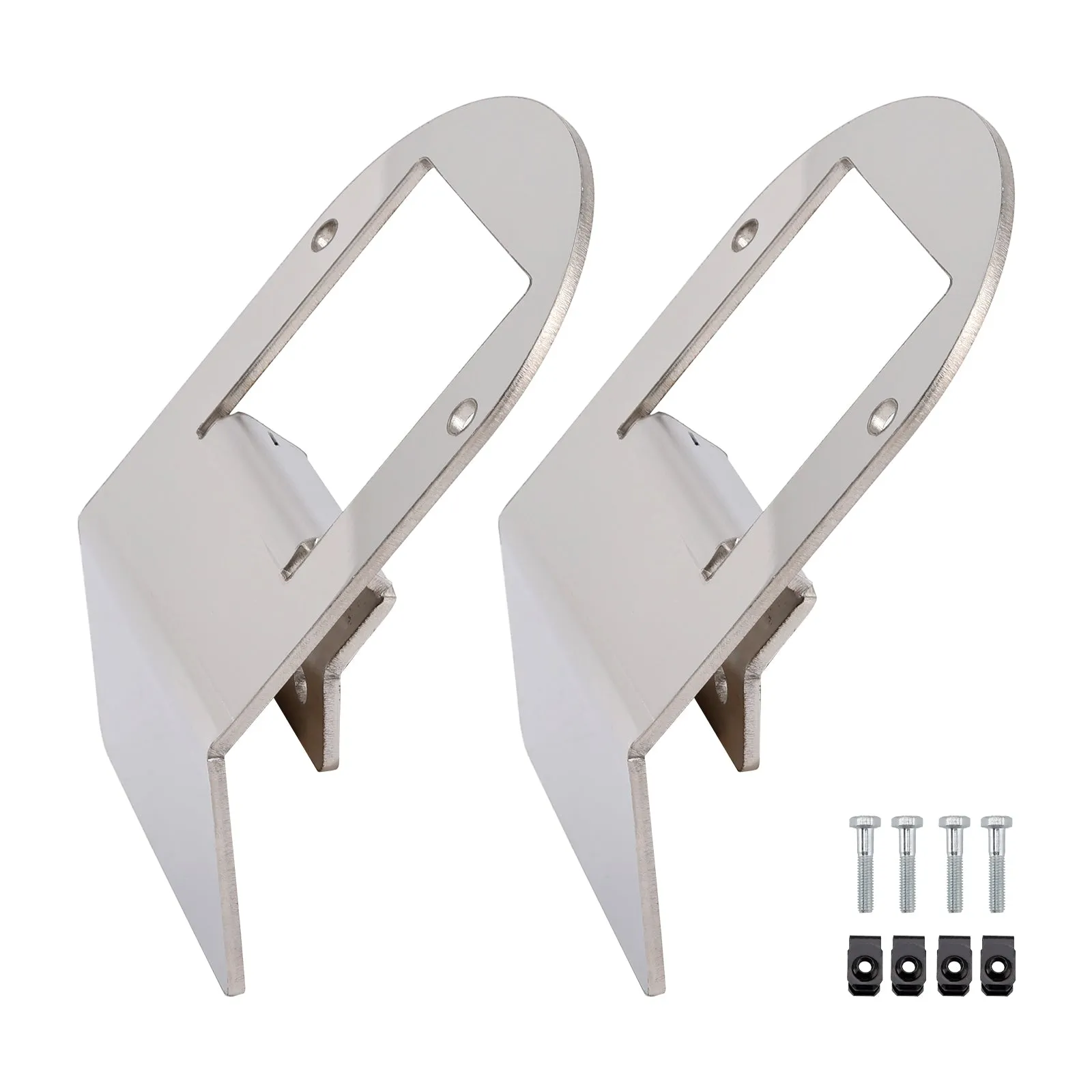 Conjunto de 2 soportes universales para iluminación de sandía de remolque, para camiones, autocaravana, bajo ajuste de luz