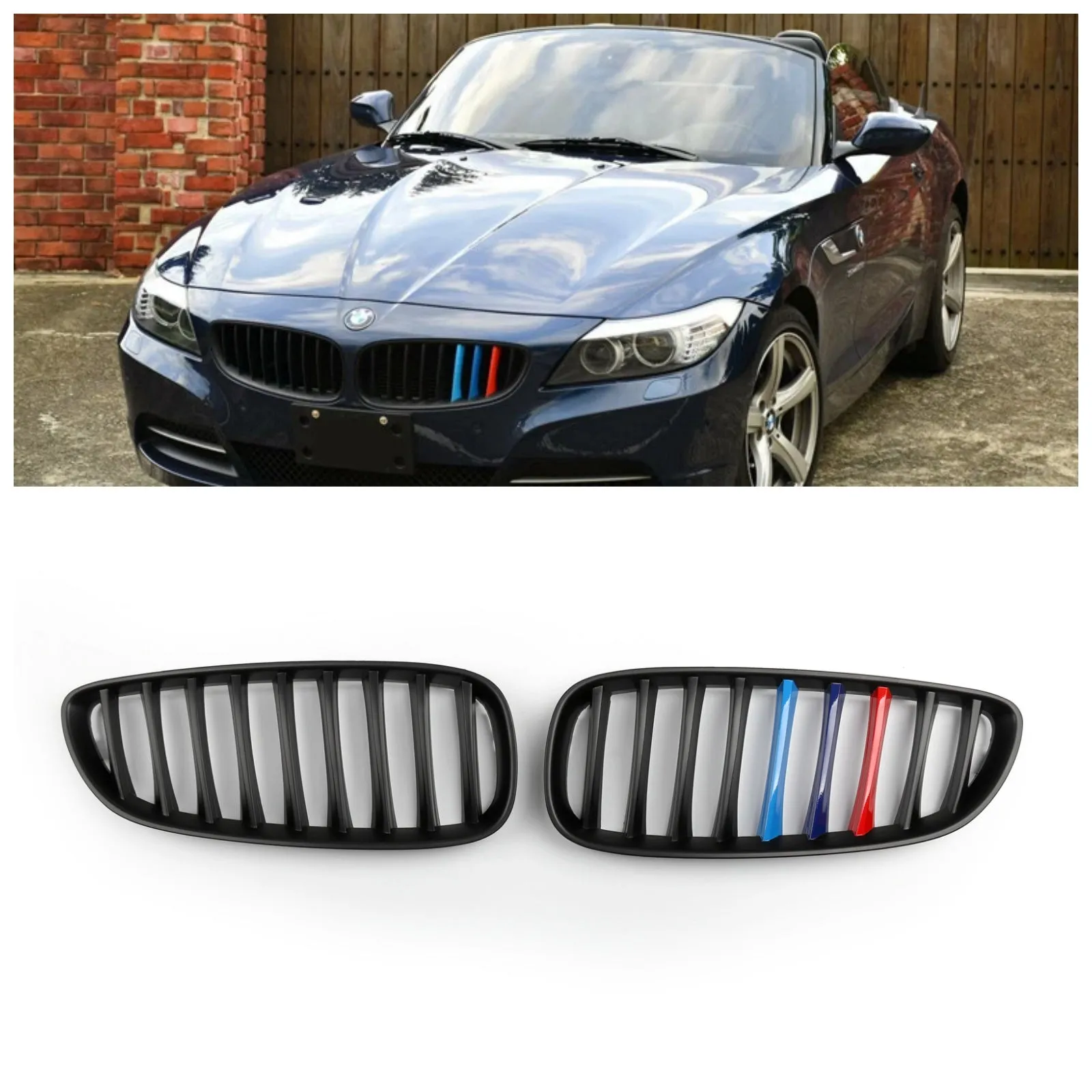 2 cuadrículas delanteras para BMW Z4 E89 2009-2016 Generics