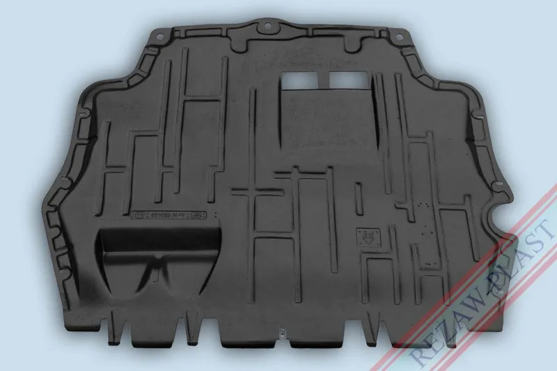 Protector De Carter Plastico Vw Passat B6 / Passat B6 Syncro Diésel, Excepto Motor 1,9l Tdi 77kw 4 Cilindros Año:2005 - 2010