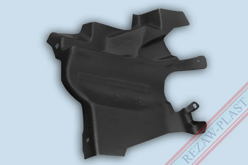 Protector De Carter Plastico Peugeot 206 Parte Izquierda- Gasolina, Diésel Año:1998 - 2010