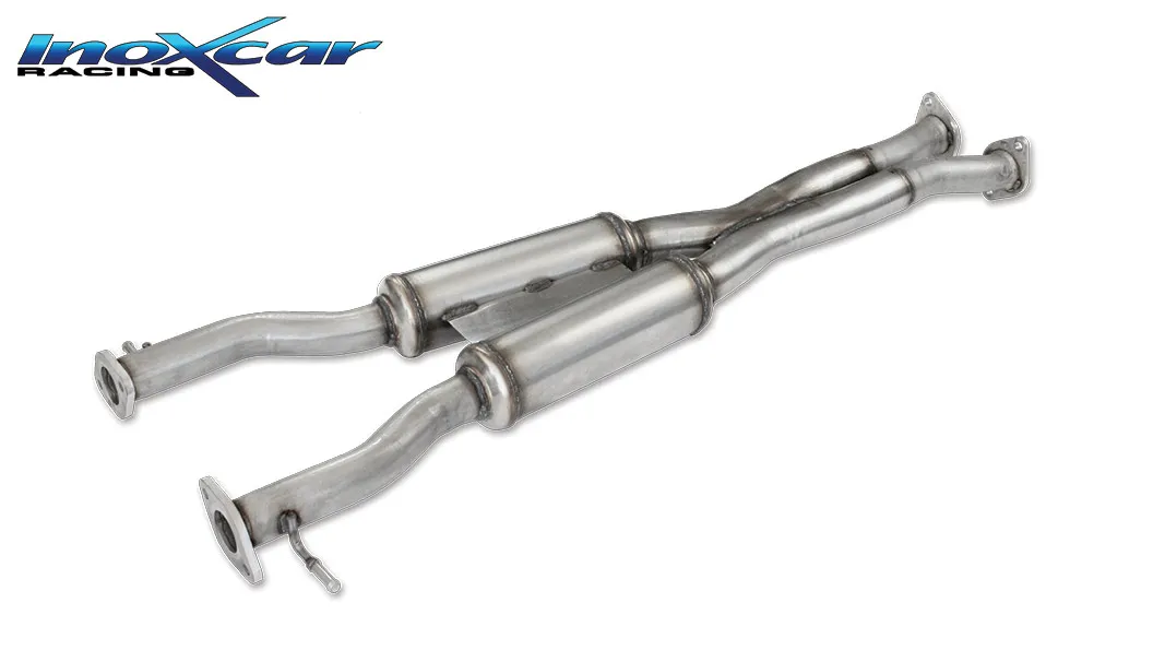 Tubo central con silenciador KIA STINGER GT 3.3 T-GDI (370cv) 4WD 2018-- PENDIENTE de Homologacion Europea Inoxcar