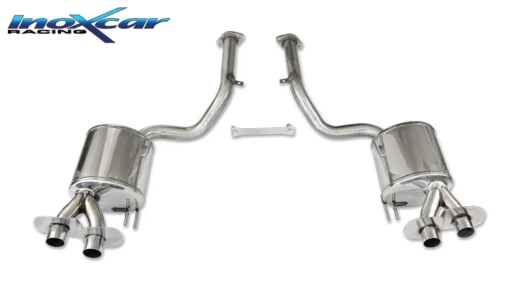 Silenciador trasero deportivo Salida Izq. + Dcha. KIA STINGER GT 3.3 T-GDI (370cv) 4WD 2018-- PENDIENTE de Homologacion Europea