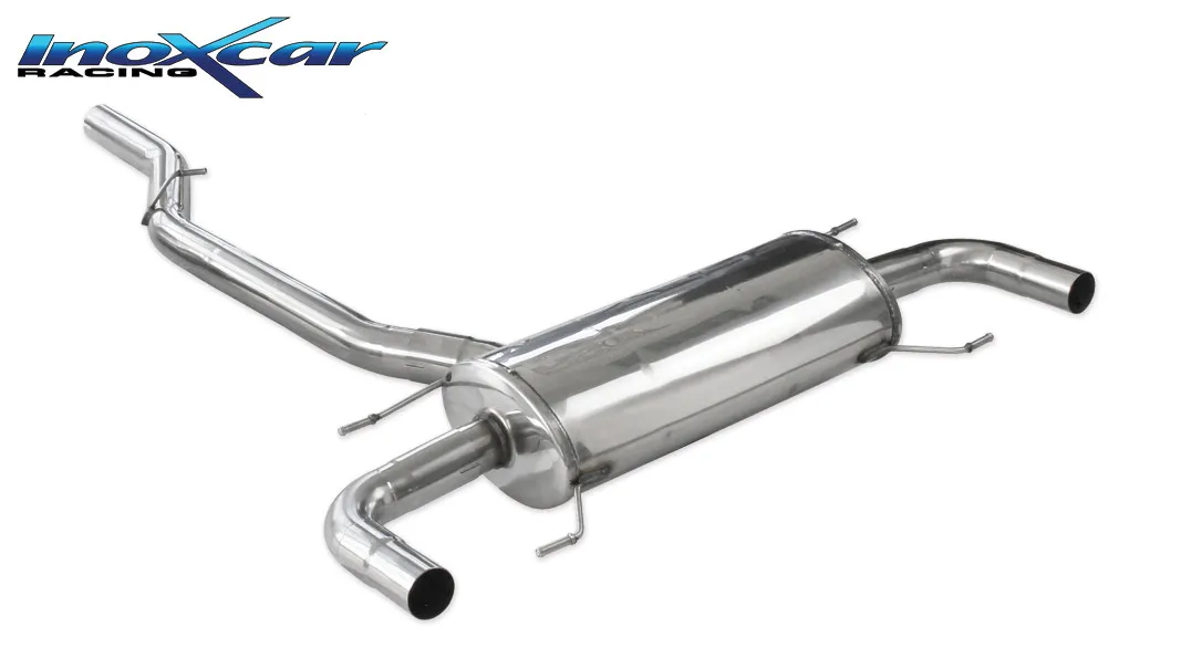 Silenciador trasero deportivo Salida Izq. + Dcha. ALFA ROMEO GIULIA Q4 VELOCE 2.0 Turbo (280cv) 2016-- Ø 70 CON Homologacion Eu