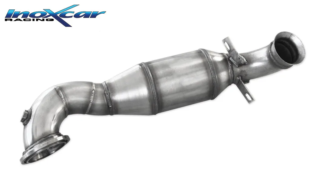 Tubo de sustitución del catalizador con catalizador metalico PEUGEOT 308 1.6 GTI (270cv) 2015-- Ø 63,5 SIN homologacion Inoxcar