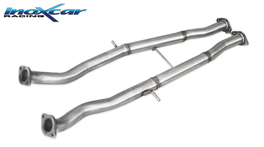 Tubo central directo NISSAN 370 Z NISMO Coupè/Cabiro 3.7 V6 (344cv) 2014-- SIN homologacion Inoxcar