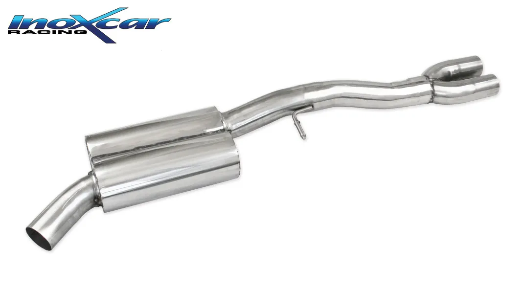 Tubo central con silenciador AUDI RS Q3 2.5 TFSi (310cv) 2014-- SIN homologacion Inoxcar