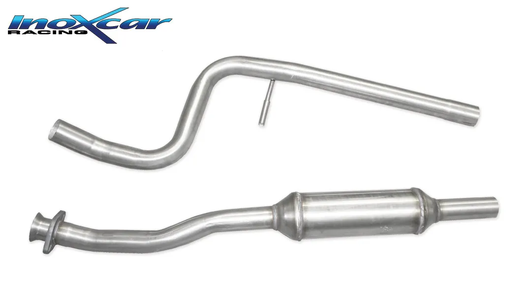 Tubo central con silenciador CITROEN C2 1.6 16V VTS (125CV) 2003-- Ø 45 SIN homologacion Inoxcar