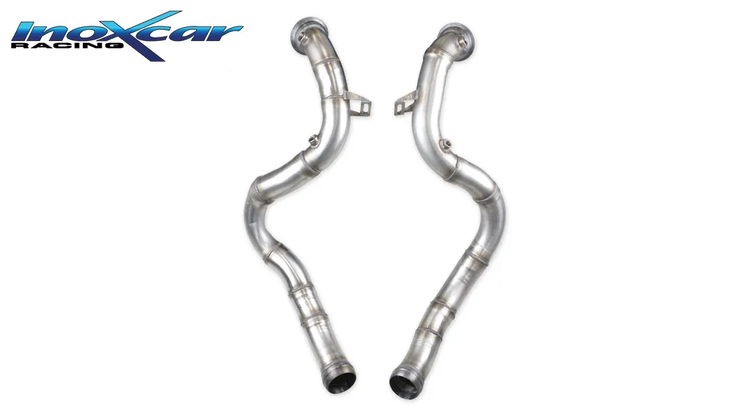 Tubo de sustitución del catalizador (sost. 4 cat) MERCEDES CLASSE C63 (Type W205) AMG S 4.0i V8 BiTurbo (510cv) 2015-- Ø 70 SIN