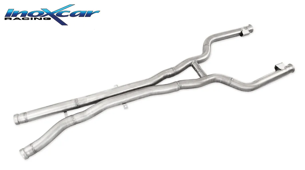 Tubo central directo MERCEDES CLASSE C63 (Type W205) AMG S 4.0i V8 BiTurbo (510cv) 2015-- Ø 70 SIN homologacion Inoxcar