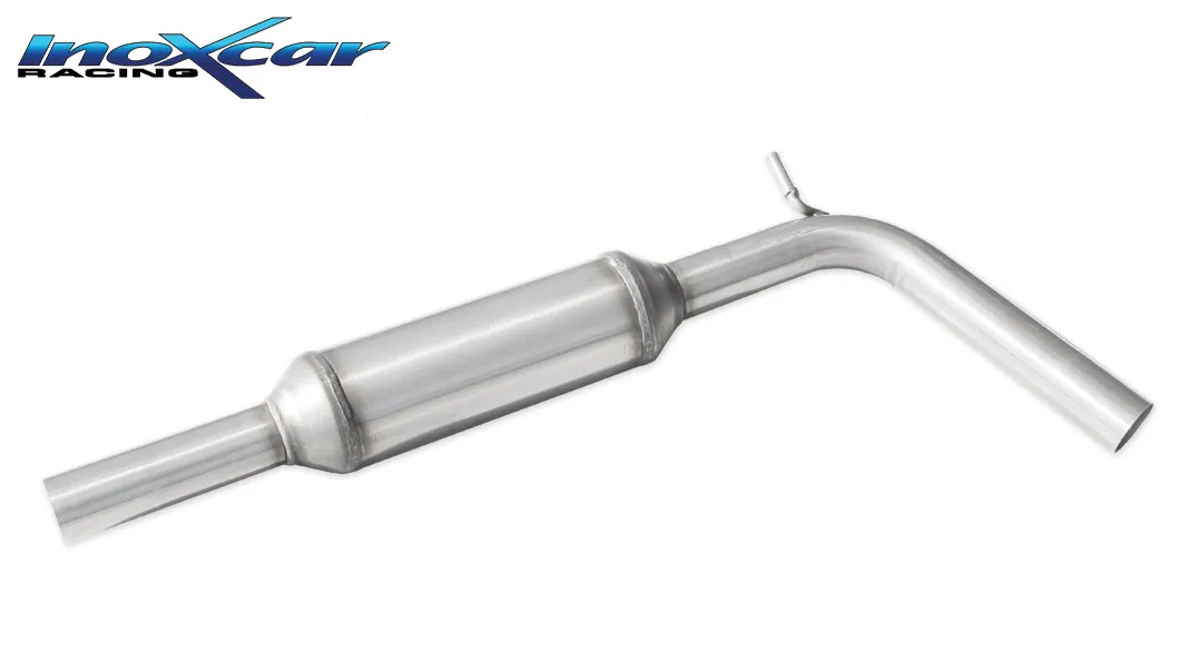 Tubo central con silenciador VOLKSWAGEN POLO (type 6C) 1.8 GTI (192cv) 2015-2018 diam. 55 CON Homologacion Europea Inoxcar