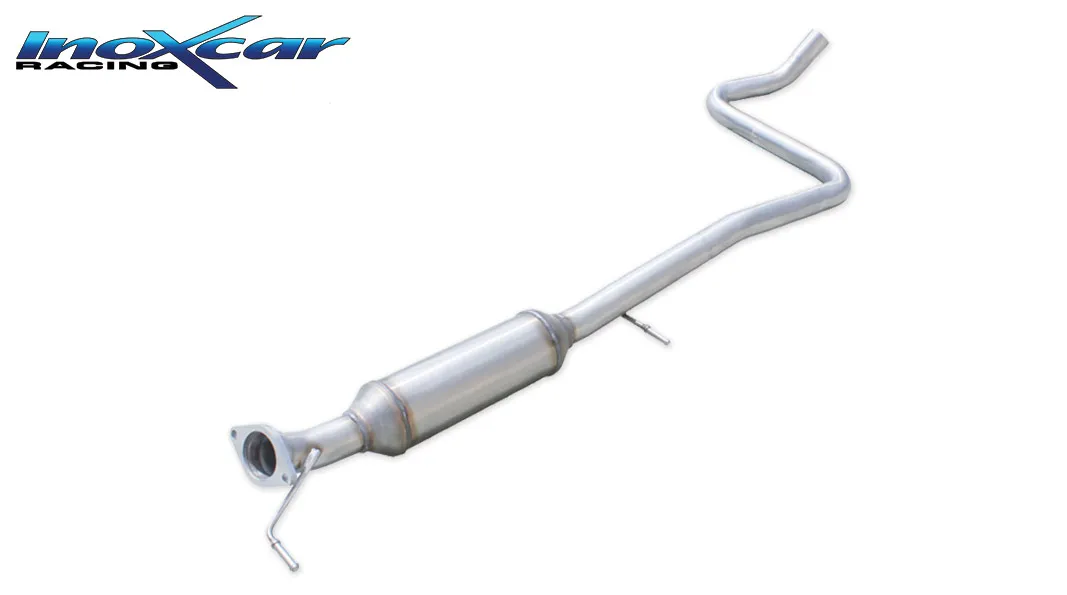 Tubo central con silenciador FORD FIESTA 7° serie (13) 1.6 ST (182CV) 2013-- Ø 54 SIN homologacion Inoxcar