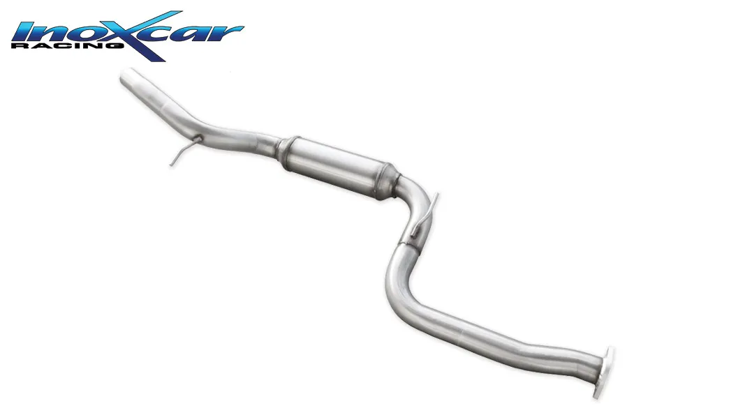 Tubo central con silenciador FORD FOCUS 2° serie 2.5T RS (350CV) Limited Edition 2010-11 Ø 60 SIN homologacion Inoxcar