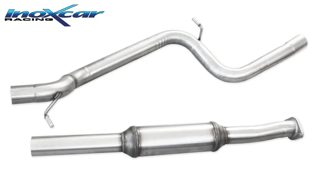 Tubo central con silenciador FORD FOCUS 3° serie (type MK3) 2.0T ST (250CV) 2012-- Ø 60 SIN homologacion Inoxcar