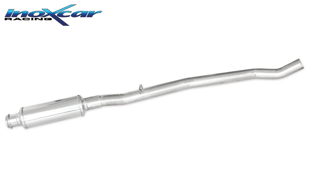 Tubo central con silenciador FORD FOCUS 3° serie (type MK3) RS 2.3i Turbo (350cv) 2016-- Ø 70 SIN homologacion Inoxcar