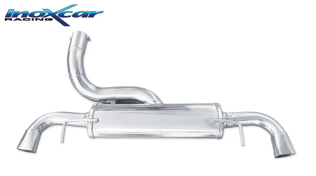 Silenciador trasero deportivo Salida Izq. + Dcha. OPEL ASTRA J OPC 2.0 TURBO (280cv) 2012-- SIN homologacion Inoxcar