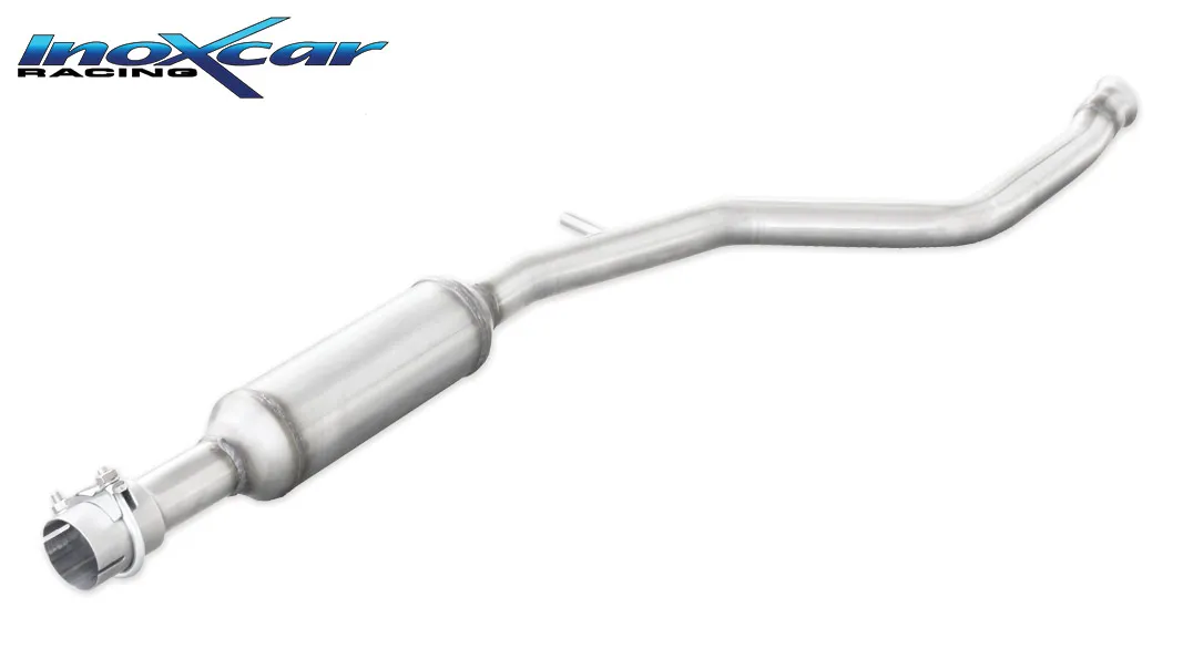 Tubo central con silenciador PEUGEOT 206 GT WRC (135CV) CON Homologacion Europea Inoxcar