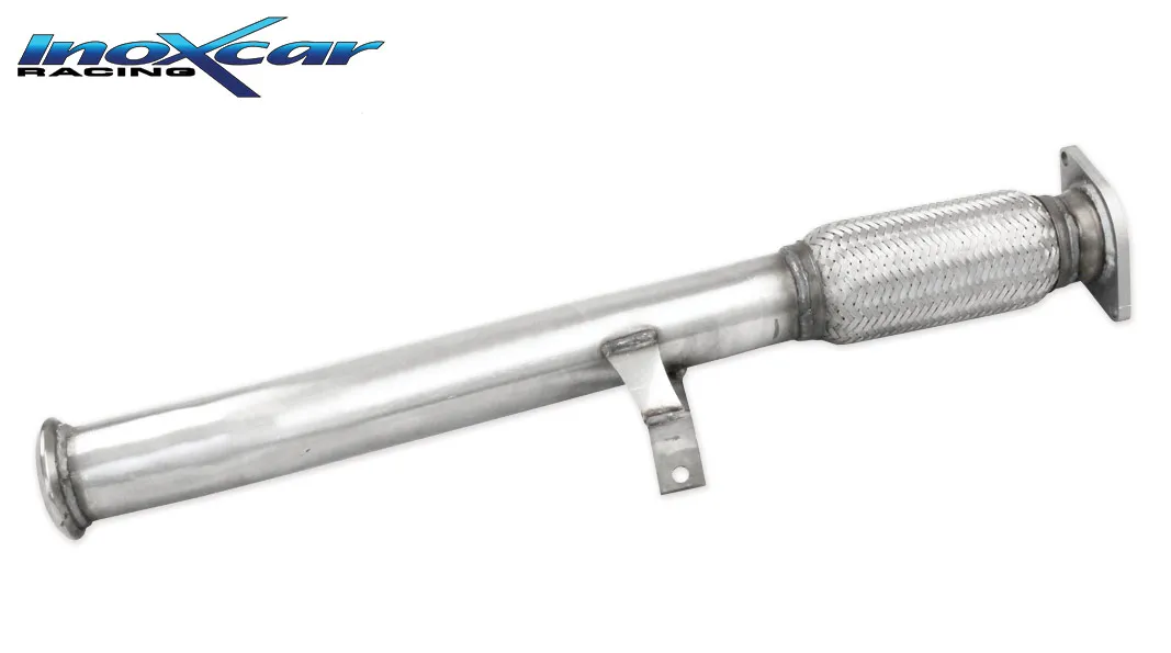 Tubo intermedio (Con Flexible) RENAULT CLIO 4 RS TROPHY 220 EDC 1.6 Turbo (220CV) 2015-- Ø 63,5 SIN homologacion Inoxcar