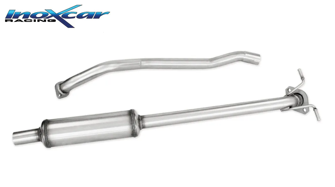 Tubo central con silenciador SUZUKI SWIFT 1.6 16V SPORT (125CV) 2006-- SIN homologacion Inoxcar