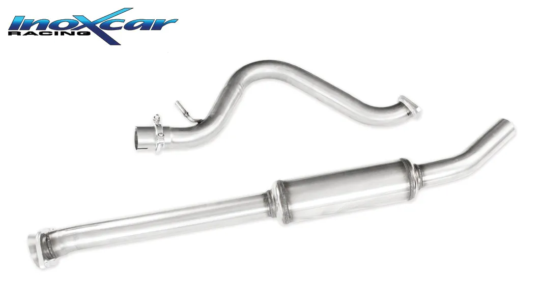 Tubo central con silenciador TOYOTA GT 86 2.0 (200CV) 2012-- SIN homologacion Inoxcar