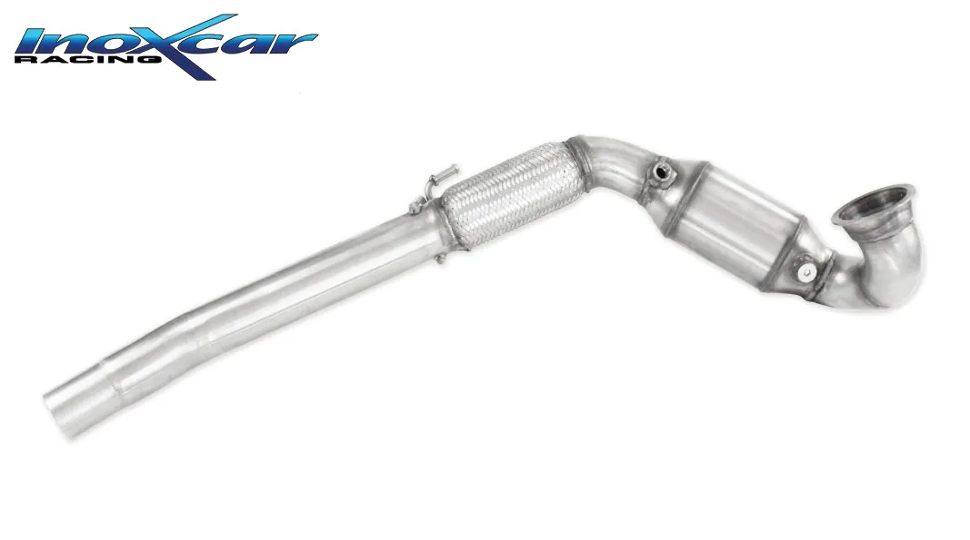 Tubo de sustitución del catalizador con catalizador metalico 100 celdas VOLKSWAGEN GOLF 7 2.0 GTI (230CV) 2013-- SIN homologaci