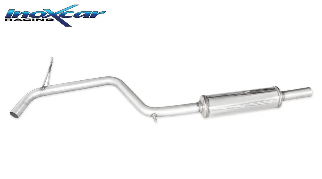 Tubo central con silenciador VOLKSWAGEN GOLF 7 1.4 TSI (140-150cv) 2013-- SIN homologacion Inoxcar