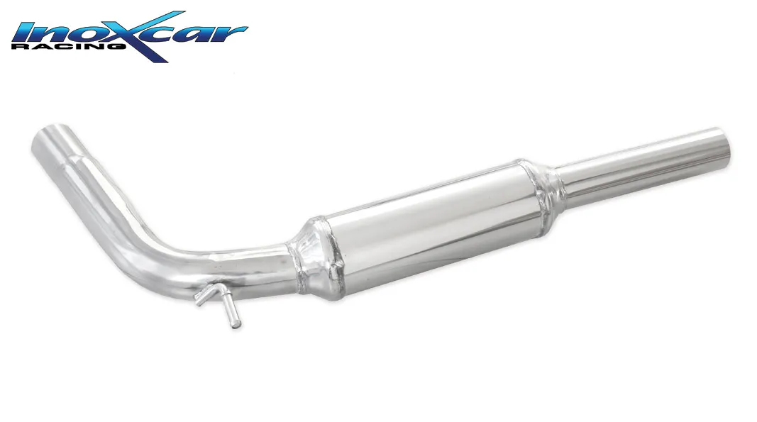 Tubo central con silenciador diam. 70 VOLKSWAGEN POLO (type 6R) WRC 2.0 TSI (220cv) 2013-2014 diam. 63,5 SIN homologacion Inoxca