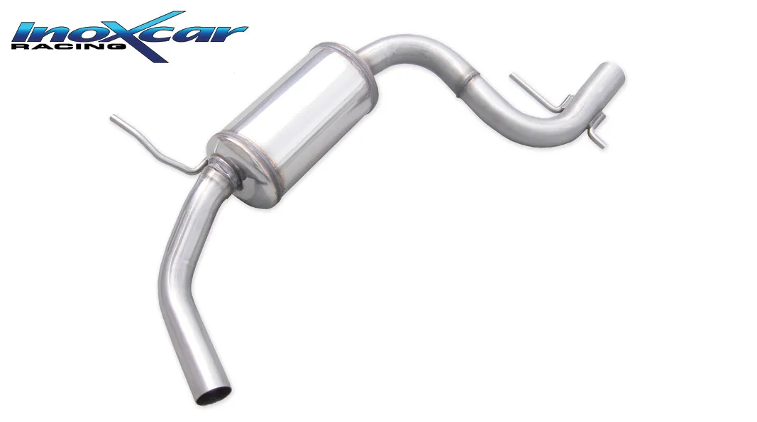 Tubo central con silenciador VOLKSWAGEN SCIROCCO 2.0 TFSI (200CV) 2008-- Ø 65 CON Homologacion Europea Inoxcar