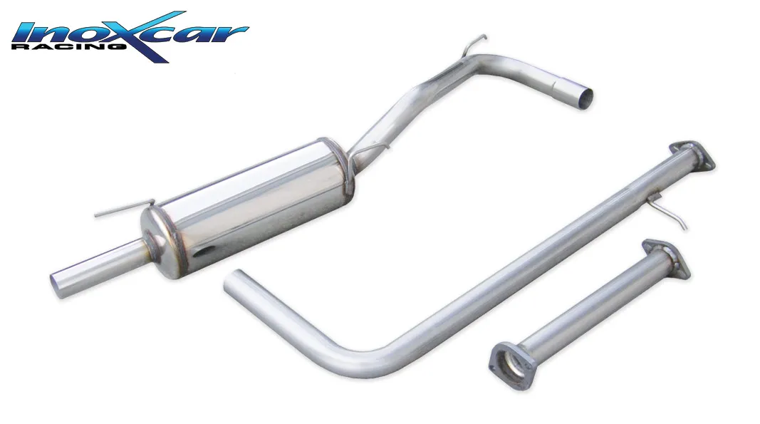 Tubo de sustitución del catalizador + Tubo central directo + Escape trasero Grupo.N 50 Ø RENAULT CLIO 1 2.0 WILLIAMS (150CV) --