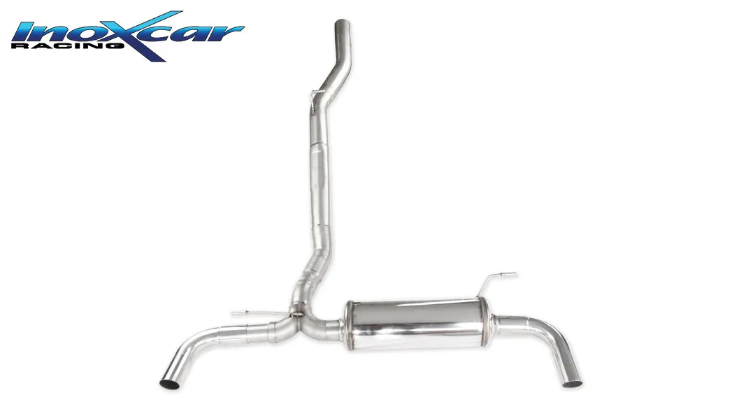 Silenciador trasero deportivo Salida Izq. + Dcha. ALFA ROMEO GIULIA VELOCE 2.2 TDI (210cv) 2018-- Ø 70 (Ø di attacco 65mm) PEND