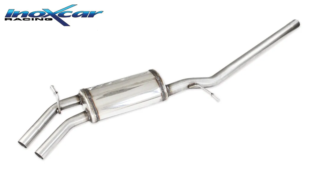 Tubo central con silenciador AUDI A4 2° serie 1.8 TURBO 20V 2WD 2001-- Ø 45 SIN homologacion Inoxcar