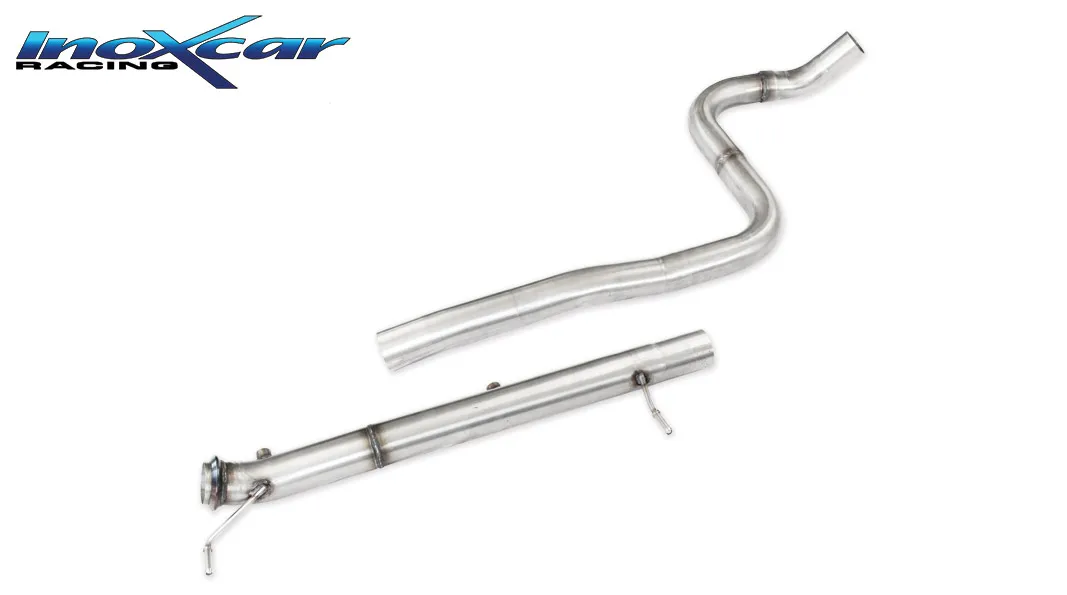 Tubo central directo (Elimina GPF) FORD FIESTA 8° serie (18) ST 1.5i Turbo ST EcoBoost (200cv) 2018-- SIN homologacion Inoxcar