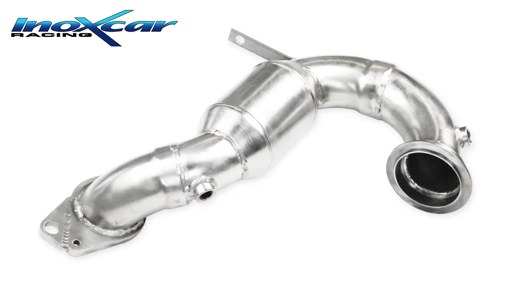 Tubo de sustitución del catalizador con catalizador metalico RENAULT MEGANE IV RS 1.8T (280cv) Diam. 70 2018-- Ø 76 SIN homologa