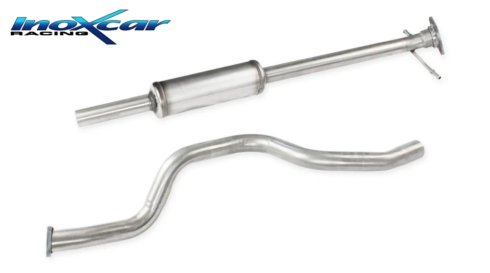 Tubo central con silenciador SUZUKI SWIFT 1.6 VVT SPORT (136CV) 2012-- Ø 50 SIN homologacion Inoxcar