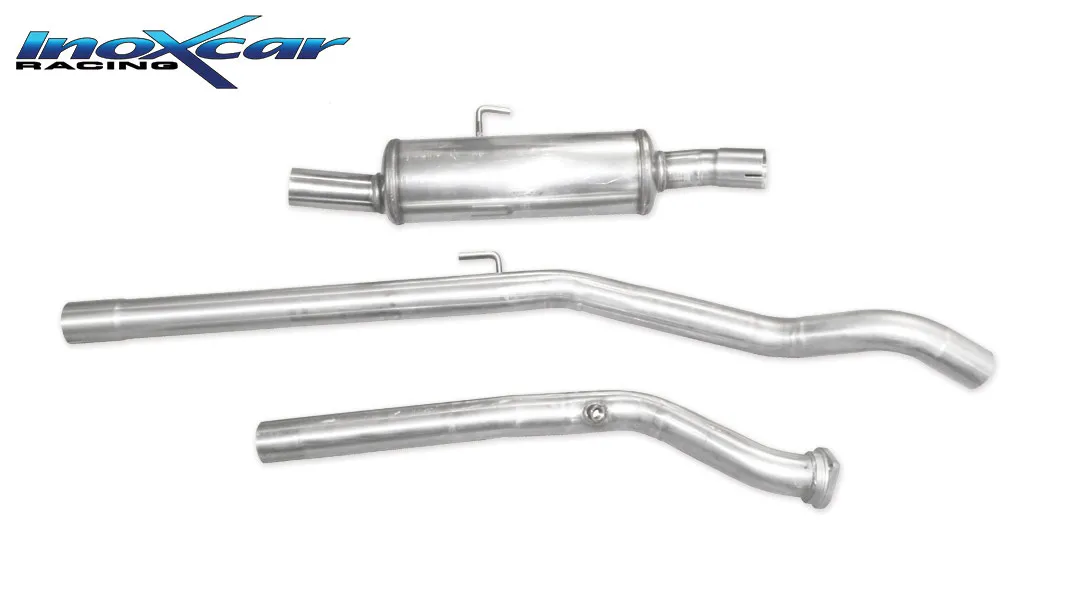 Tubo de sustitución del catalizador + Tubo central directo + Escape trasero Grupo.N54 Ø RENAULT CLIO 2 RS 2.0 PHASE1 (172CV) 200