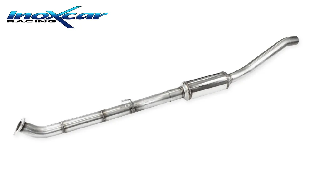 Tubo central con silenciador (1 SIL) HONDA CIVIC Type-R 2.0i (320cv) 2016-- Ø 70 SIN homologacion Inoxcar