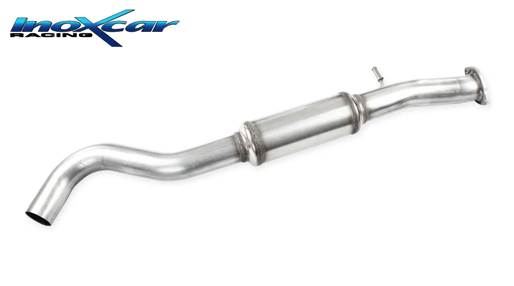 Tubo central con silenciador Ø 70 TOYOTA YARIS 1.6 GR (261cv) 2020-- Diam. 70mm SIN homologacion Inoxcar