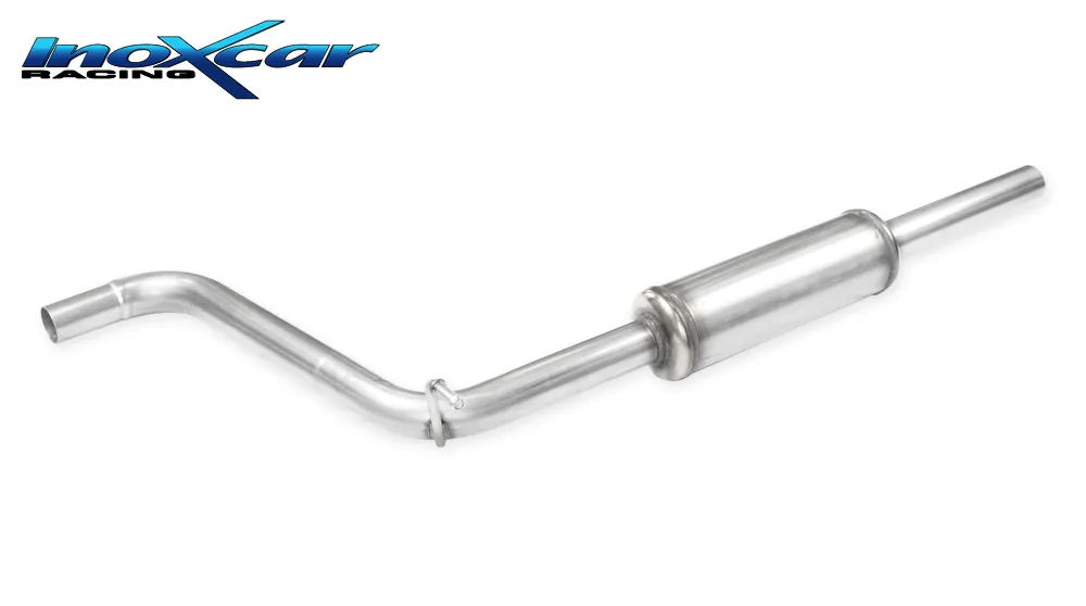 Tubo central con silenciador AUDI A1 (Type GB) 30TFSI 1.0T (116cv) Sportback 2018-- PENDIENTE de Homologacion Europea Inoxcar