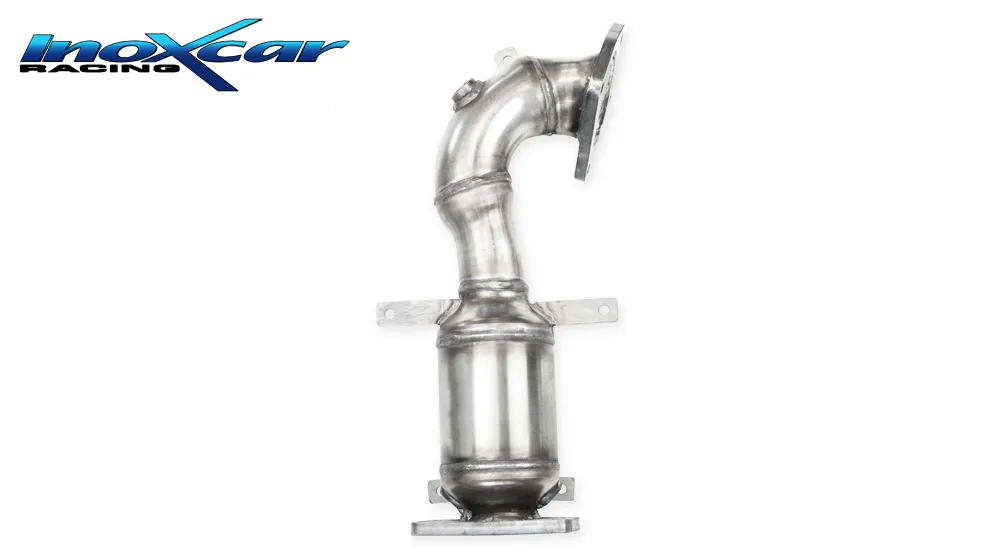 Tubo de sustitución del catalizador con catalizador metalico (Turbo IHI) ABARTH 695 TRIBUTO FERRARI (180CV) 2009-- Ø 48 SIN hom