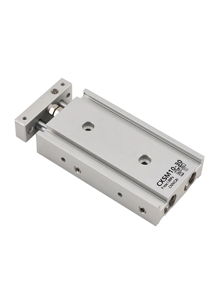 Cilindro neumático neumático de doble tallo CXSM10-30 CXSM1030, cilindro de doble efecto neumático