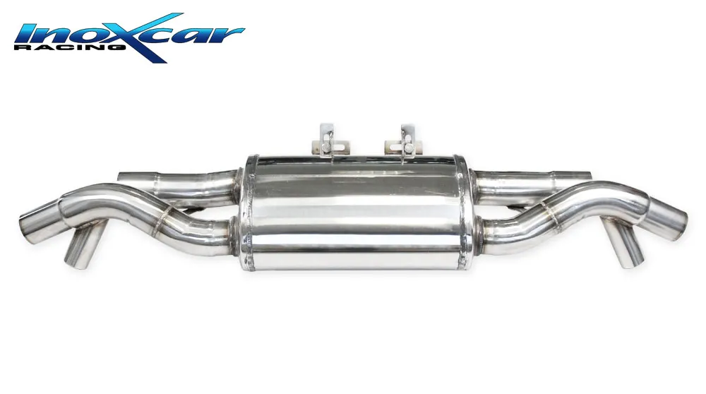 Silenciador trasero deportivo Salida Izq. + Dcha. PORSCHE 911 Serie 991 Carrera Turbo 3.8 (540cv) 2016-- SIN homologacion Ino