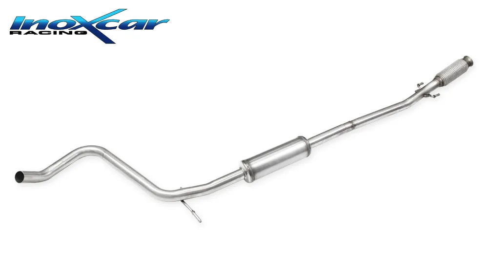 Tubo central con silenciador (Con Flexible) RENAULT CLIO 5 1.3 Tce (131cv) 2020-- PENDIENTE de Homologacion Europea Inoxcar