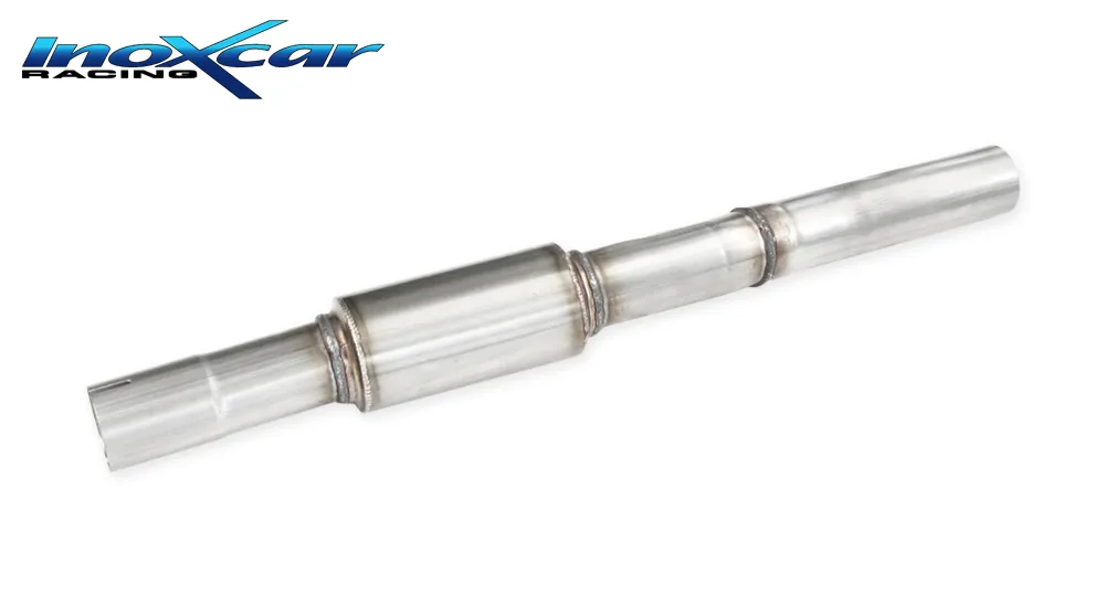 Tubo central con silenciador VOLKSWAGEN GOLF 6 2.0 R TSI 4MOTION (270CV) 2010-- SIN homologacion Inoxcar