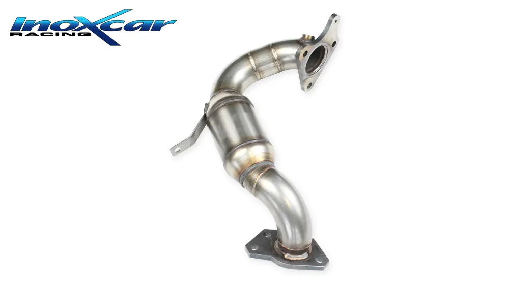 Tubo de sustitución del catalizador con catalizador metalico (1°CAT) RENAULT CLIO 4 RS 1.6 Turbo (200CV) 2013-- Ø 63,5 SIN homol