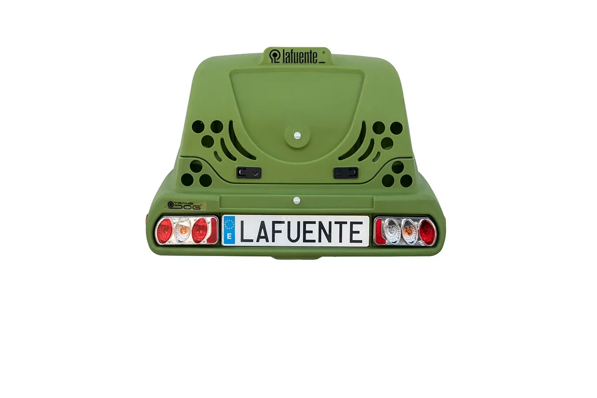 Porta Perros Polietileno Trans-Dog Ii (Verde)